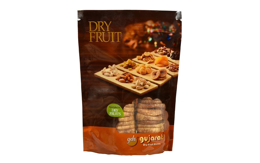 Gujarat Dry Fruit Stores Figs (Anjeer)    Pack  250 grams